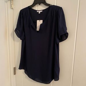 NWT DR2 short sleeve blouse